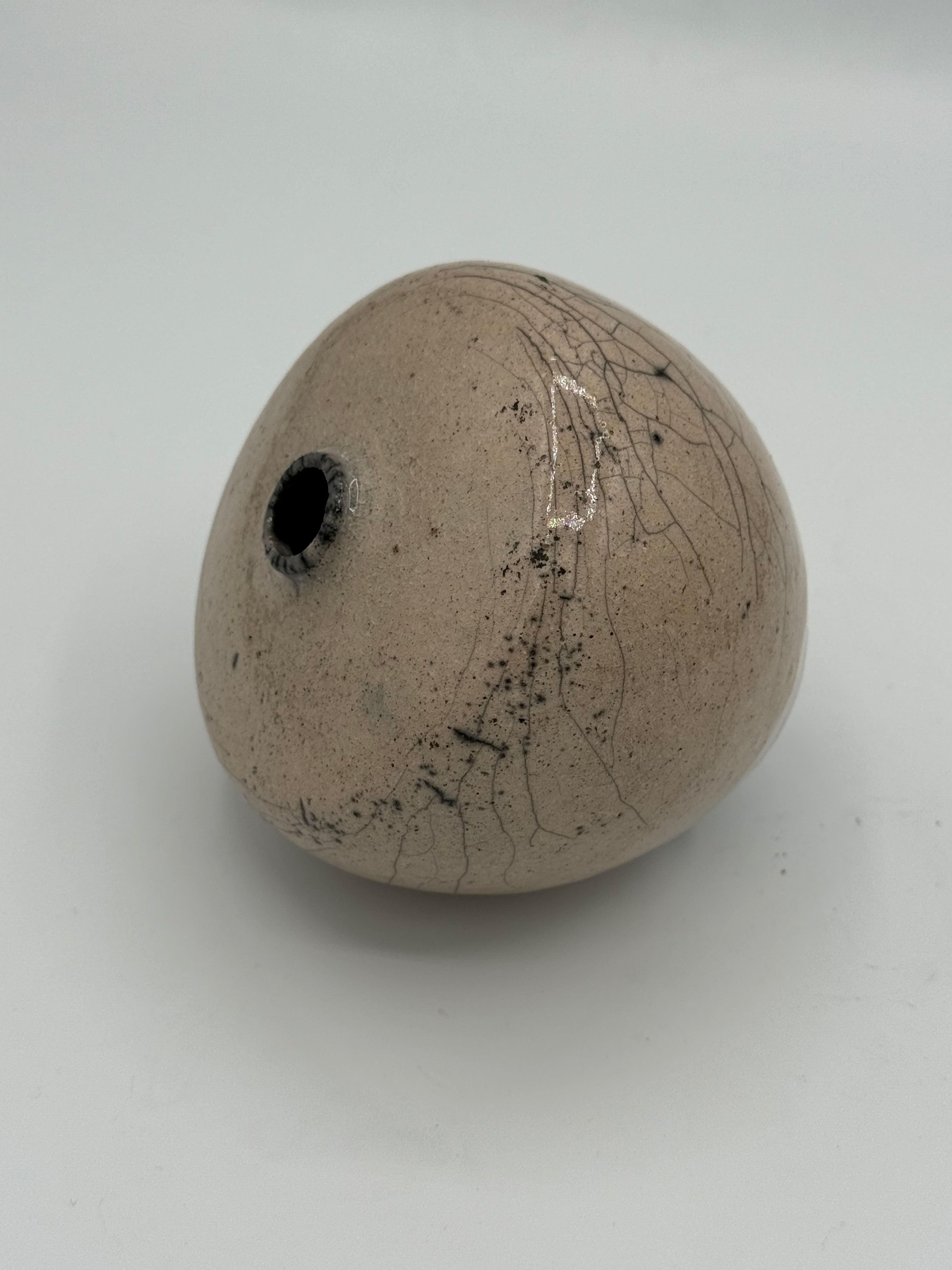 Raku Vase