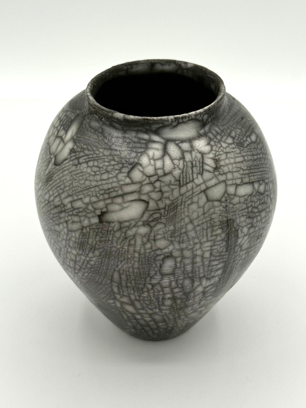 Raku Vase