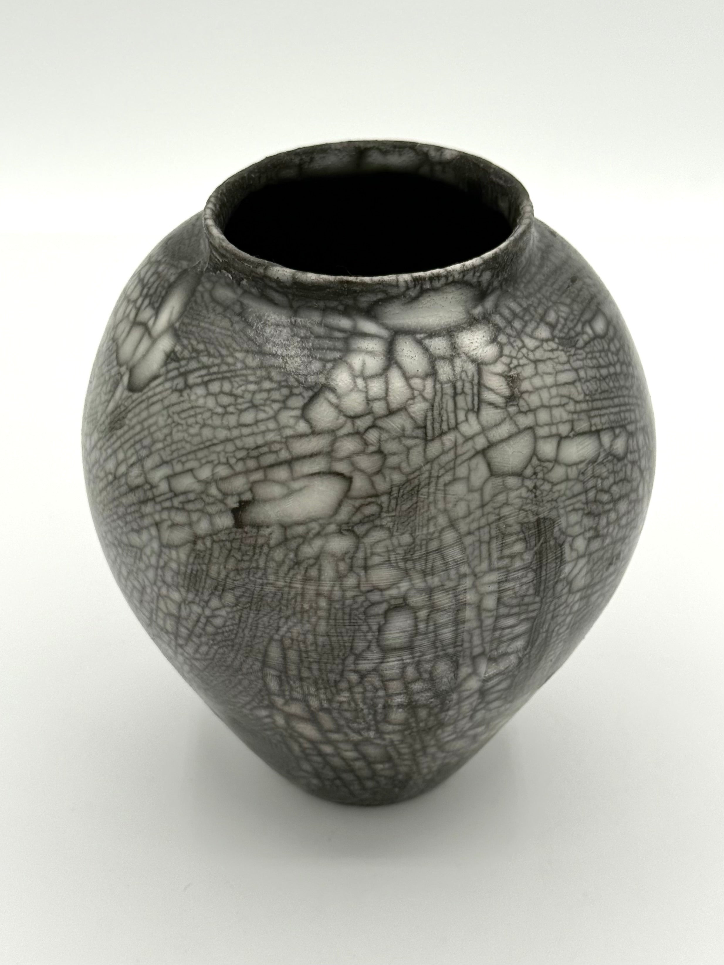 Raku Vase