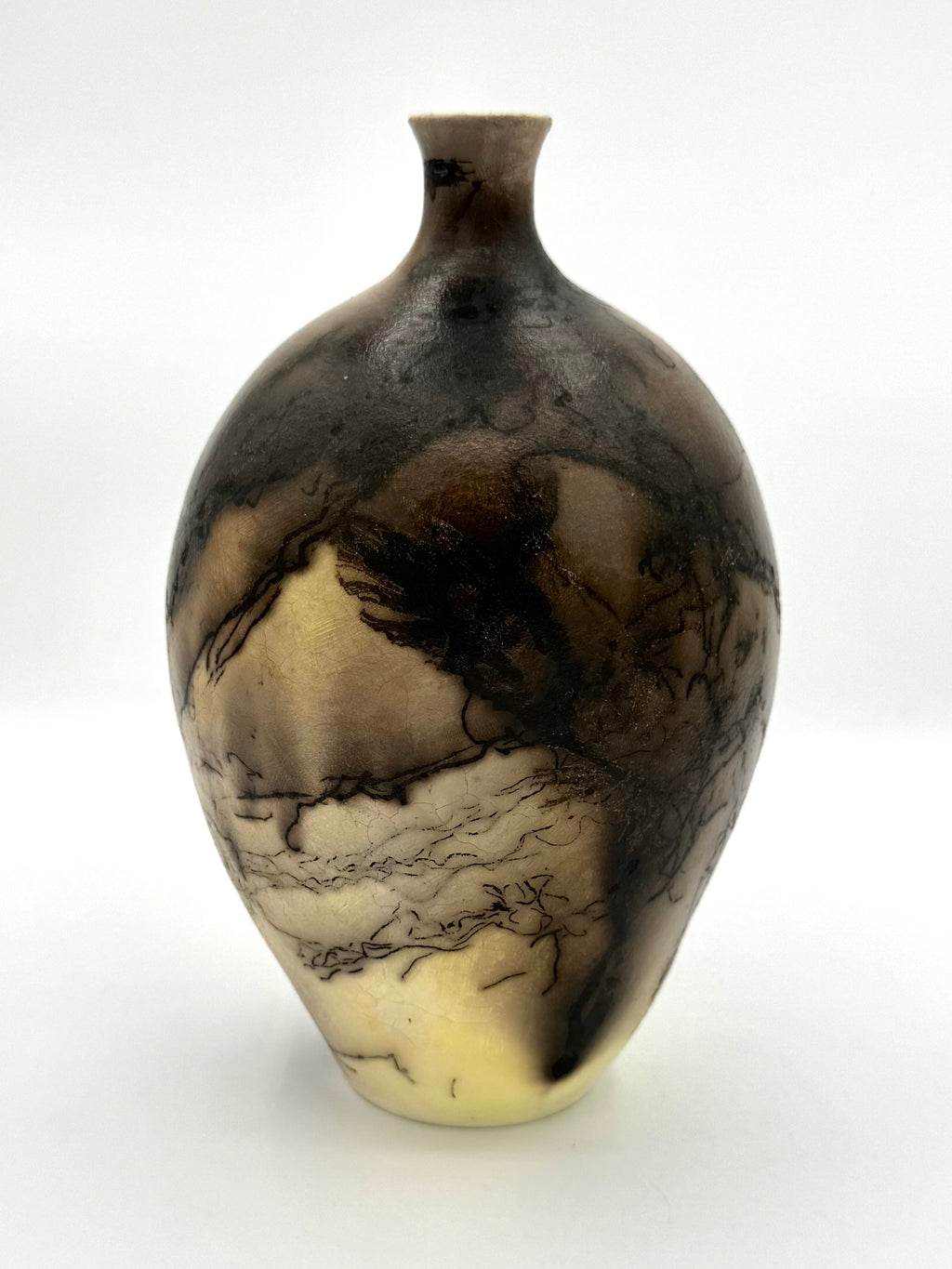 Raku Vase
