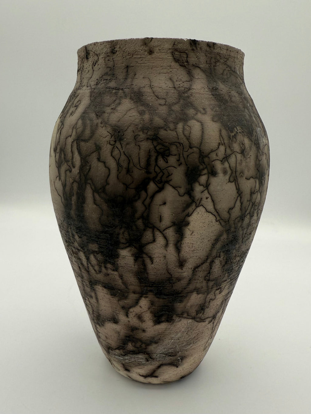 Horsehair Raku Vessel
