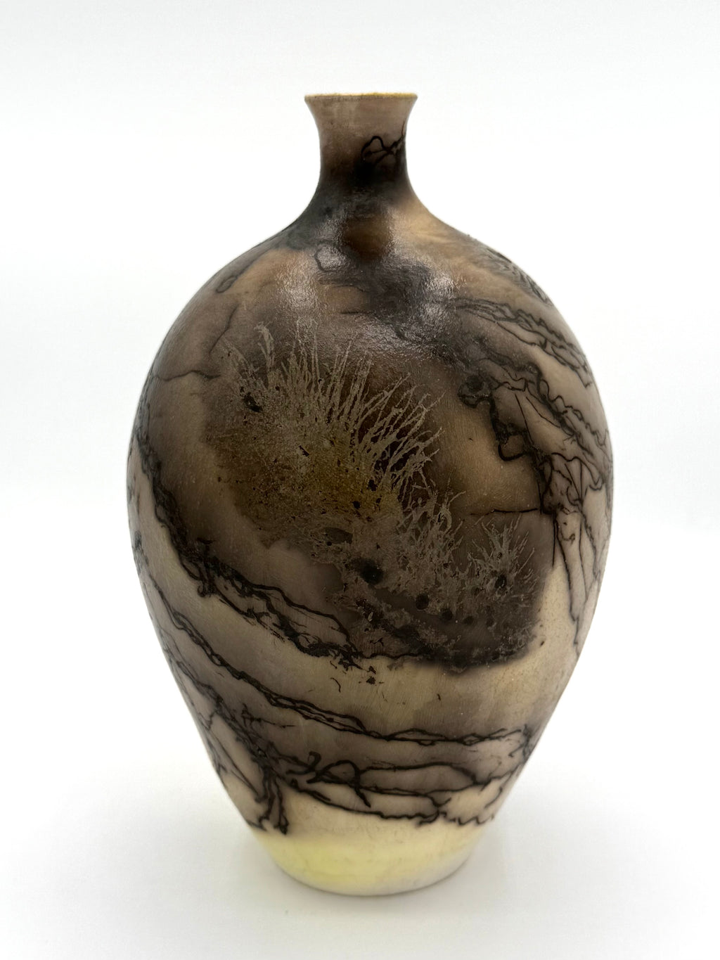 Raku Vase