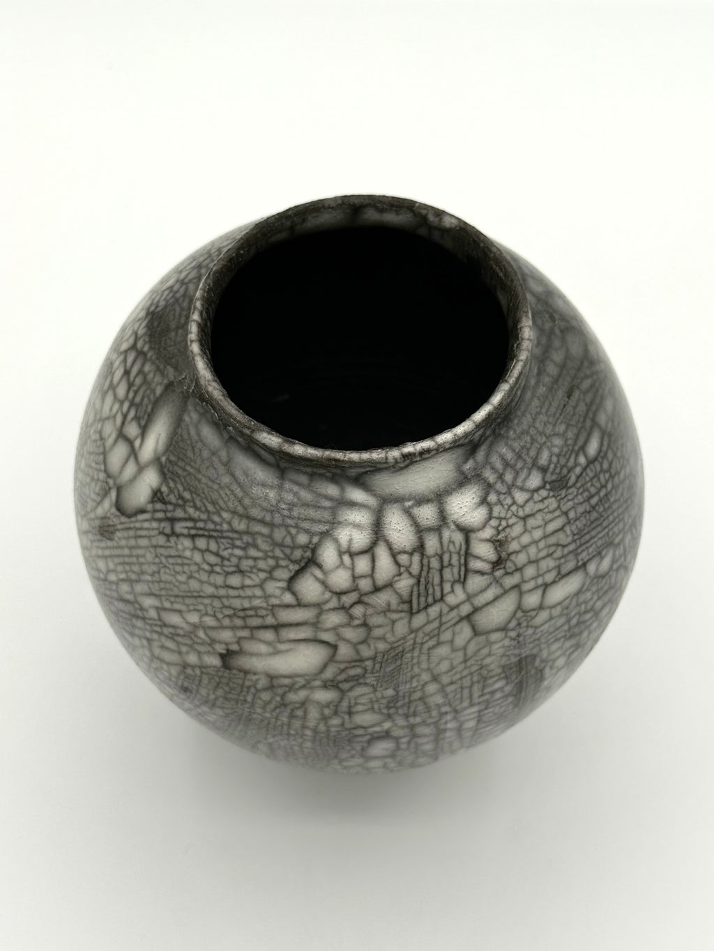 Raku Vase