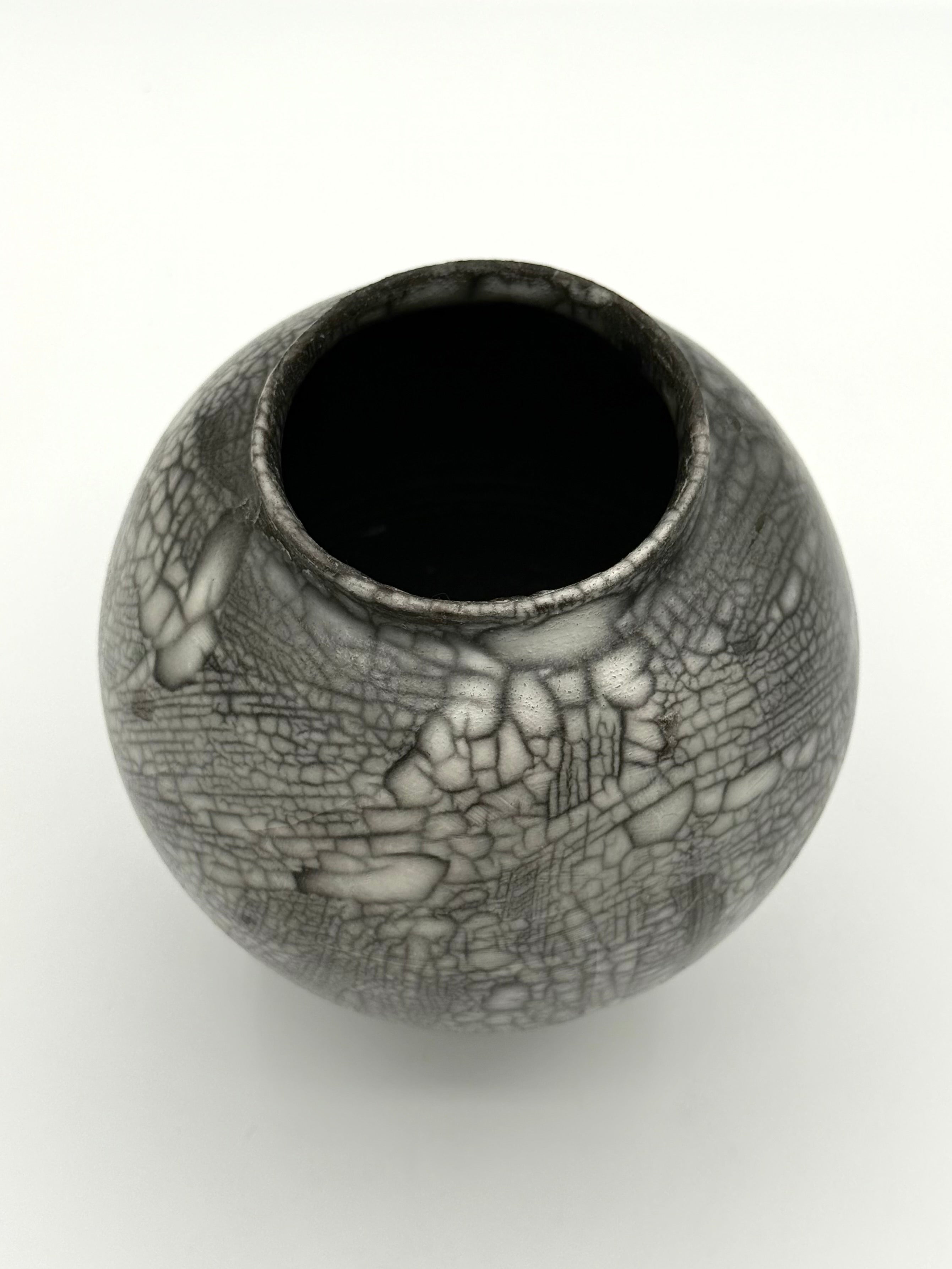 Raku Vase