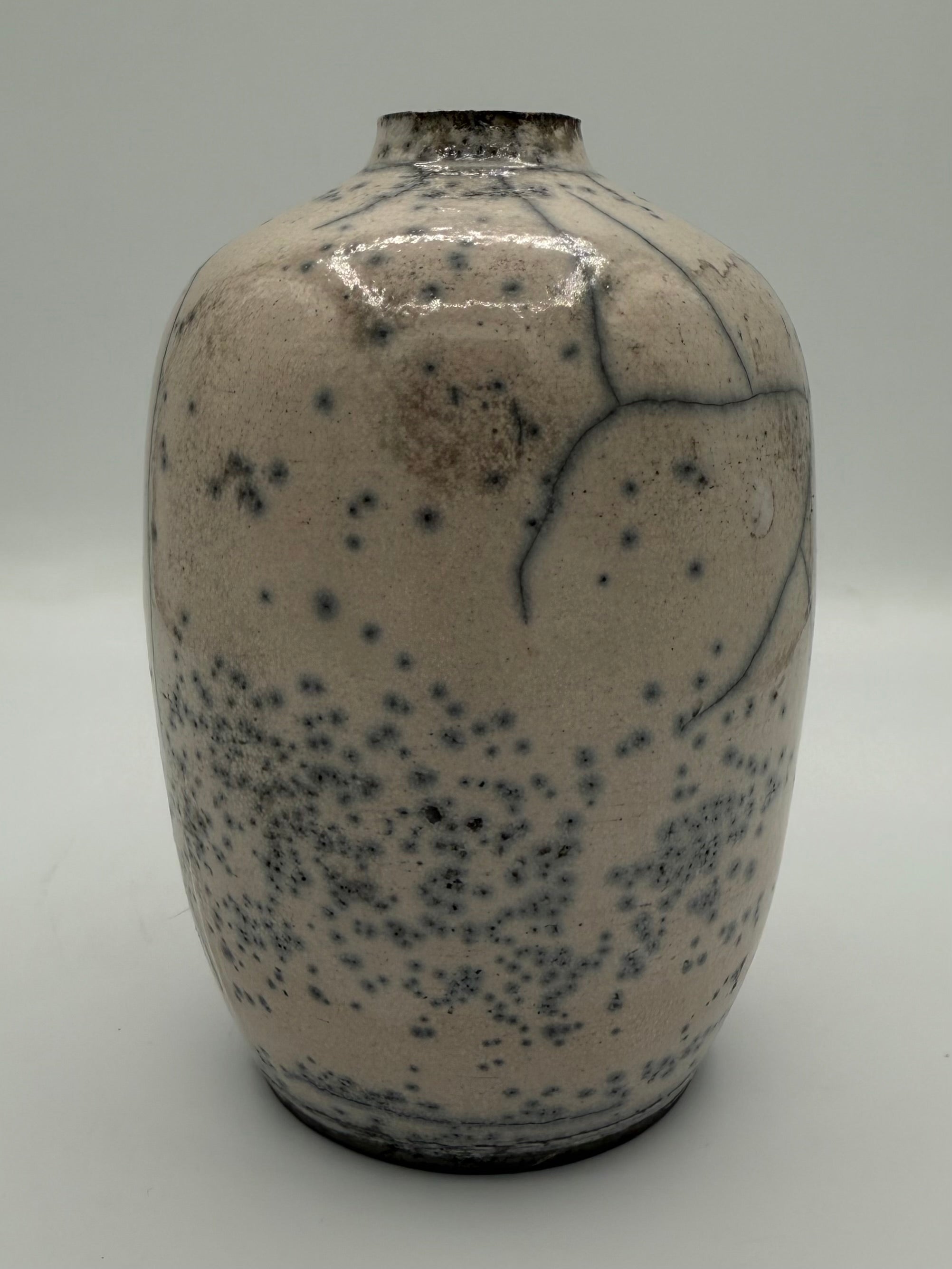 Raku Vase