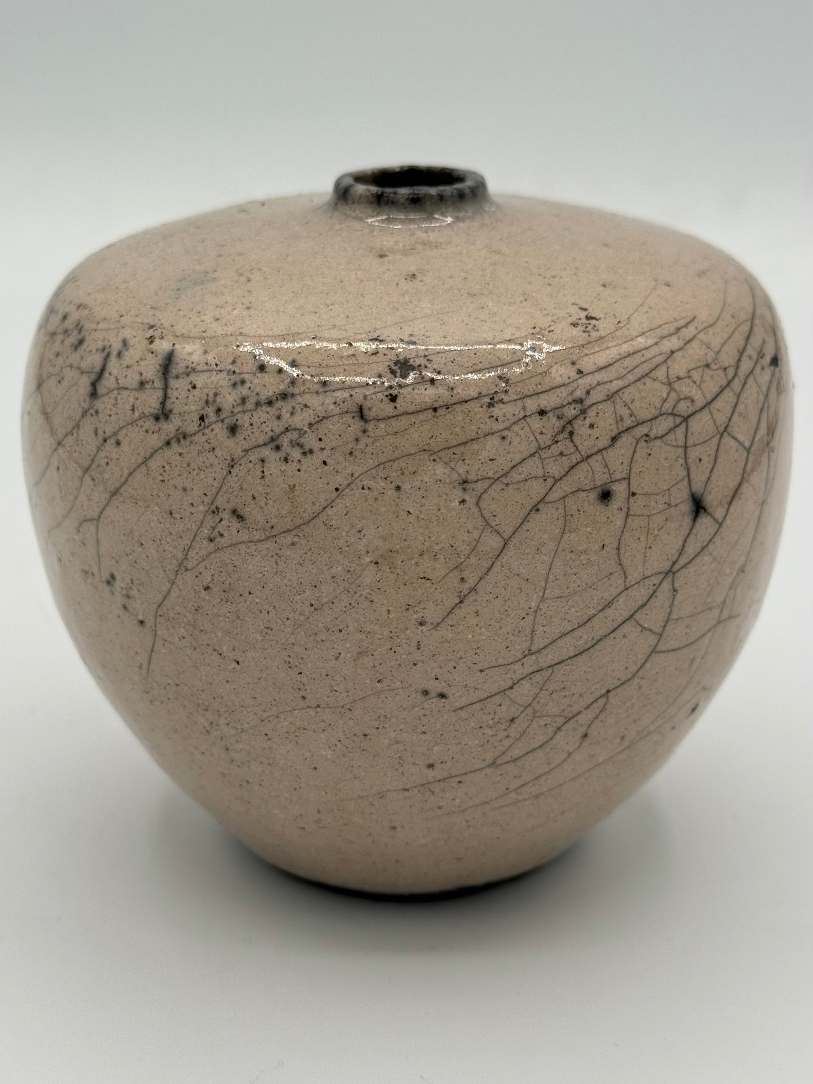 Raku Vase