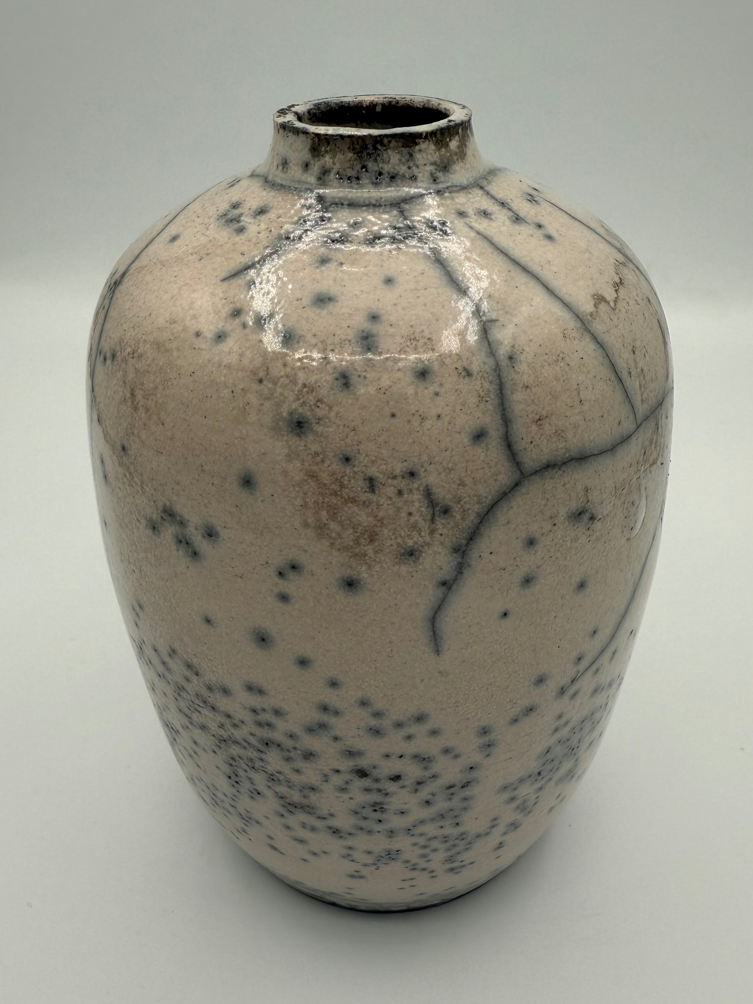 Raku Vase