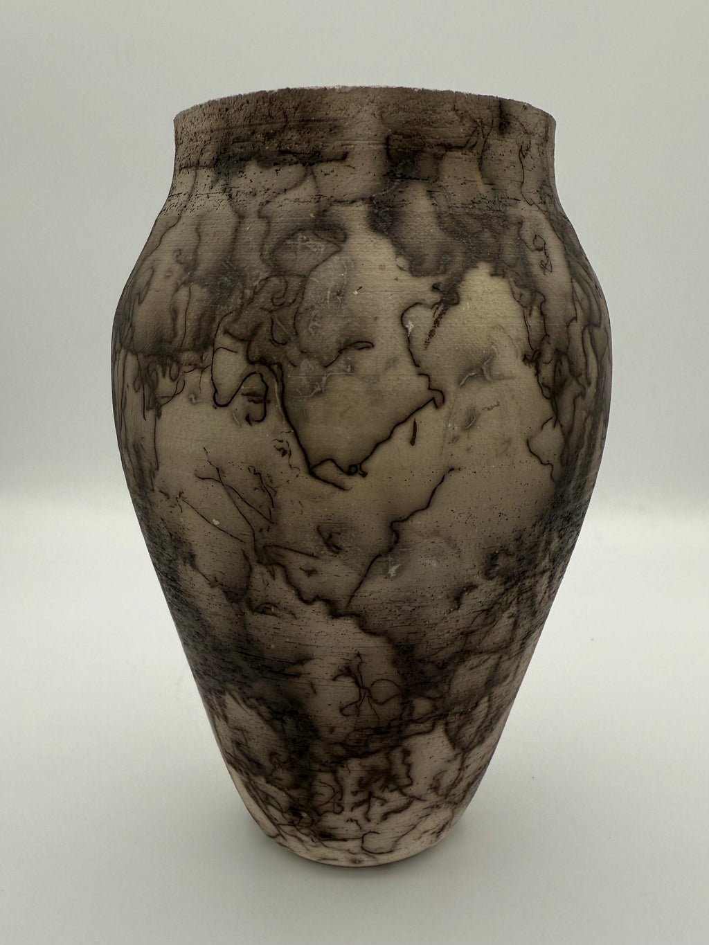 Horsehair Raku Vessel