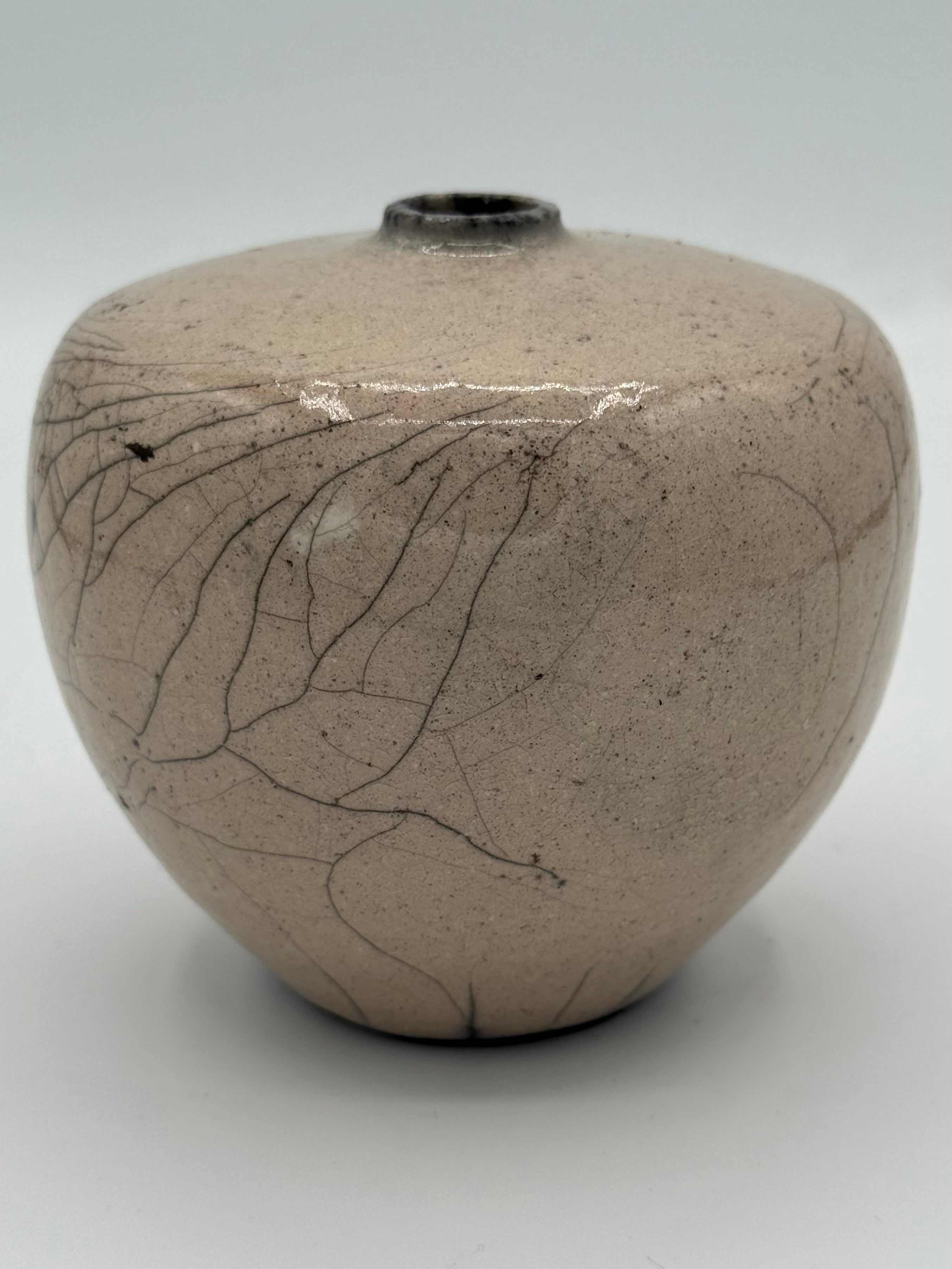 Raku Vase