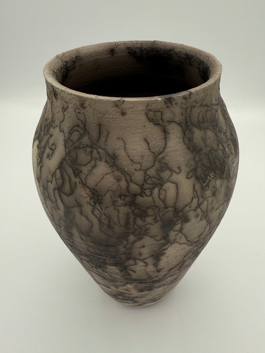 Horsehair Raku Vessel