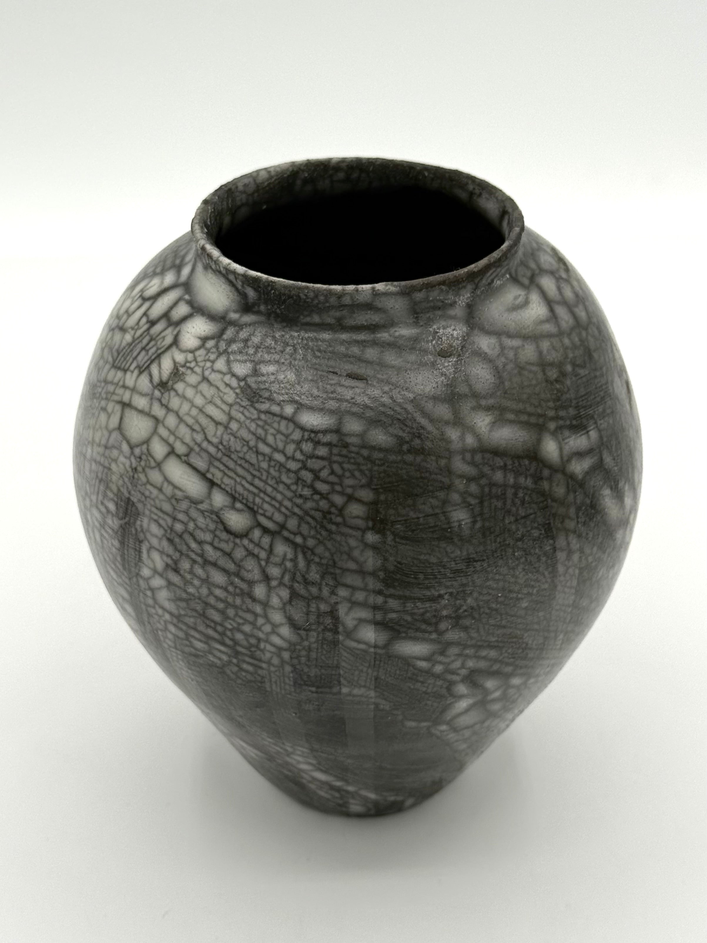 Raku Vase